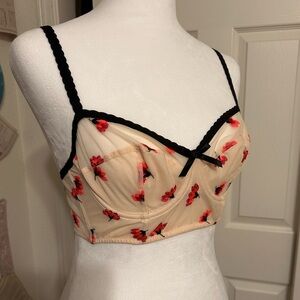 LOU French lingerie corset Bra